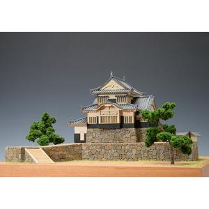 ウッディジョー 木製建築模型 1/150 備中松山城｜lamd2