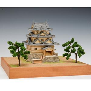ウッディジョー 木製建築模型 1/150 宇和島城｜lamd2