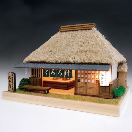 ウッディジョー 木製建築模型 東海道五十三次シリーズ 丸子宿