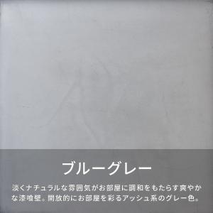 漆喰うま〜くヌレール 18kg ブルーグレー ...の詳細画像1