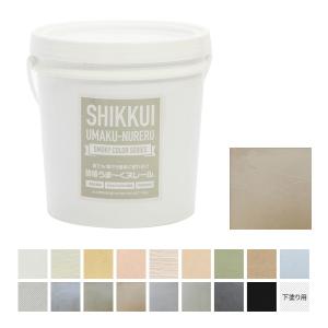 漆喰うま〜くヌレール 18kg チャコールグレー 日本プラスター うまく