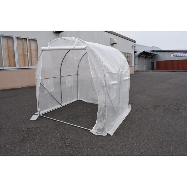 シンセイ 家庭用ハウス 小型 2m×2m×2m 1坪用 「メーカー直送・代引不可・置配不可」