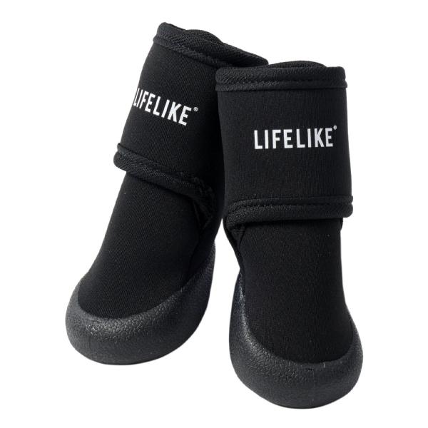 ライフライク ダブルストラップシューズ ブラック S 125R05