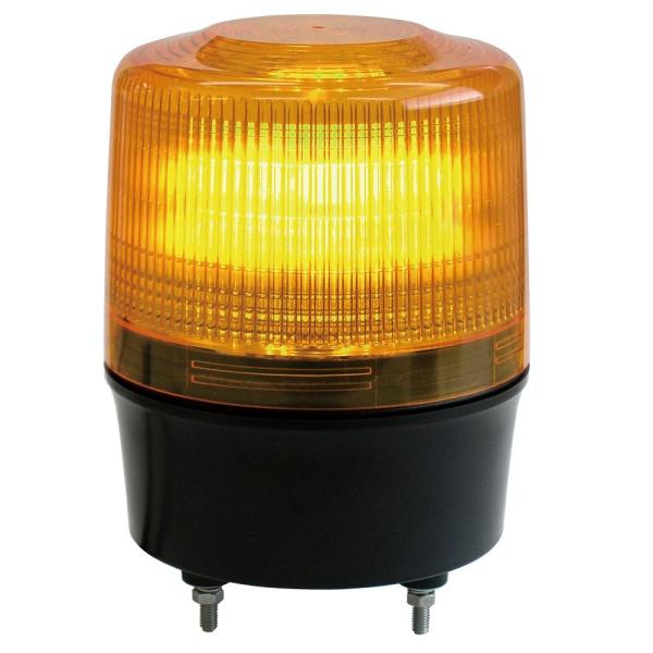 日惠製作所 LED回転灯 ニコトーチ・120 黄 VL12R-100NPY