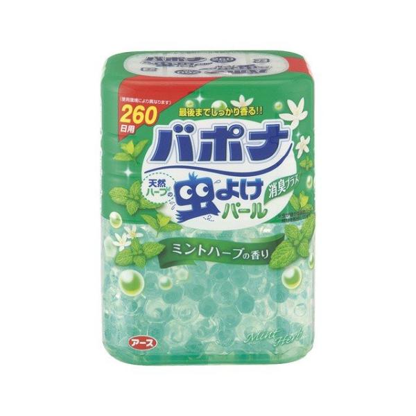 アース製薬 天然ハーブの虫よけパール260日 ミントハーブ