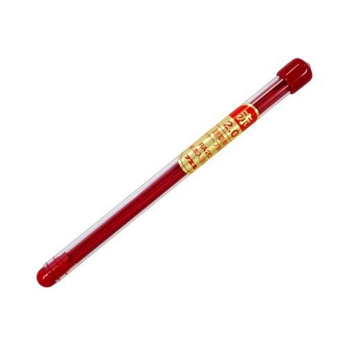フエキ　建築用シャープ替芯　2.0ｍｍ　赤　RA20-H