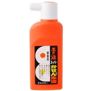 墨運堂　墨の精　スーパーかせん朱液　建築用　180ml　[13410]｜lamd2