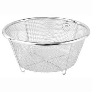 ★超特大★本間冬治工業 ステンレスざる 本間冬治工業 弁慶 18-8ステンレス 深型ザル 27.5cm : Arclands Online