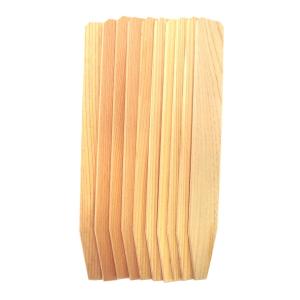 自然 園芸立型ラベル 木製 厚木 15ｃｍ 10枚入 727682 アークランズ