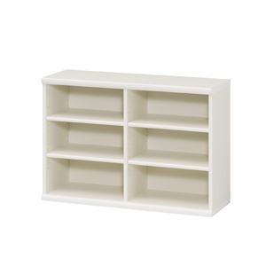 大洋 カラーラック 幅90 高さ60cm NC6090WH ホワイト 「メーカー直送・代引不可・置配...