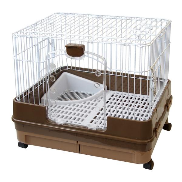 「在庫限り」マルカン うさぎのスッキリおそうじケージ ML-99