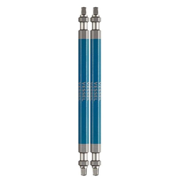 VESSEL ベッセル 両頭スクエア剛彩ビットＳＱ3Ｘ110ｍｍ（2本） ＧＳ14ＳＱ3110