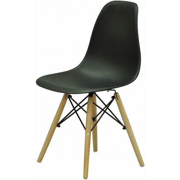 エイ・アイ・エス シェルチェア WDC-02 BK 「メーカー直送・代引不可・置配不可」