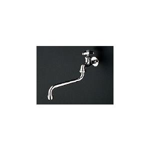 【新品】TOTO T130AEQF13C レバー式 単水栓 箱有 開封済 T130AEQF13C｜TOTOユーティリティ用蛇口[壁][単水栓]