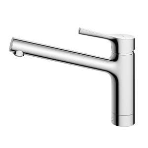 INAX シングルレバーキッチン混合水栓 メッキハンドル ハンドシャワー