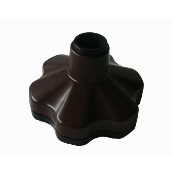 島製作所 杖用 スタンドゴムキャップ 内径 19mm ブラウン Z02475