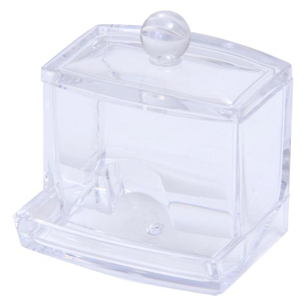 不二貿易 PSコスメ収納 綿棒ケース 6012 「メーカー直送・代引不可・置配不可・配送地域限定」