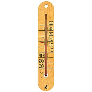 シンワ測定 温度計 木製 M-023 48481｜lamd2