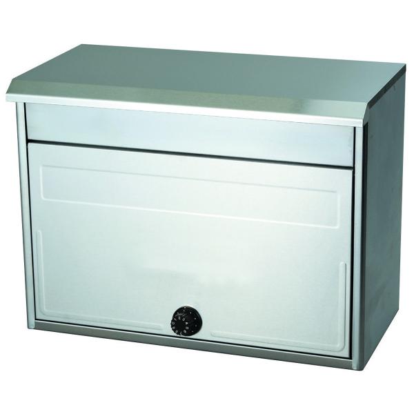 KGY どでかポスト ステンレス製 ダイヤル錠付き 通販雑誌もらくらくサイズ  SGT-6600L