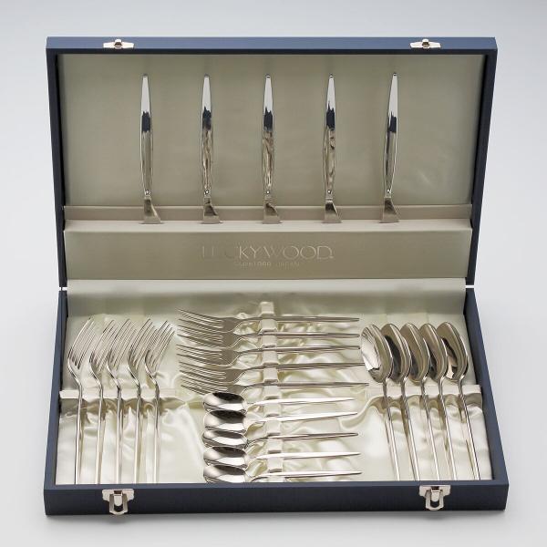 ラッキーウッド カトラリーセット メテオラ ディナーセット5客用 25pc 5-12625-0110