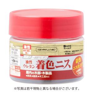 カンペハピオ油性ウレタン着色ニス 「100ml」 ［3分つやとうめい］｜lamd2