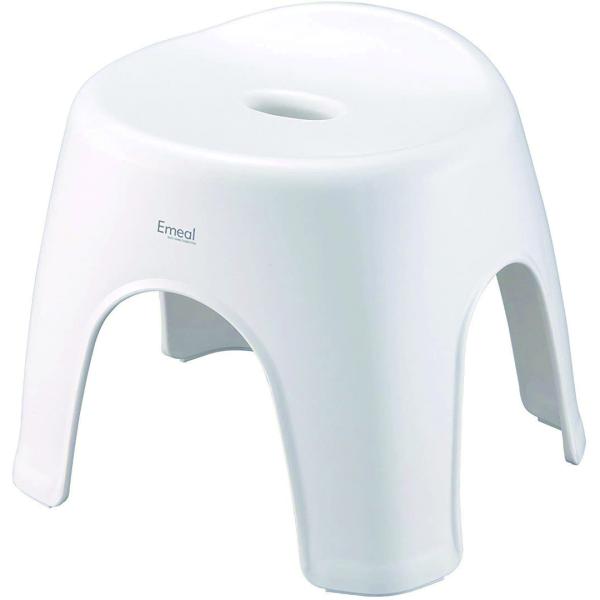 アスベル 風呂イス Emeal エミール 高さ28cm ホワイト