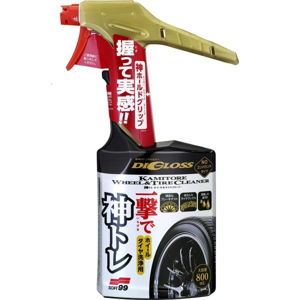ソフト99 ディグロス 神トレ ホイール&amp;タイヤクリーナー 800ml L-66