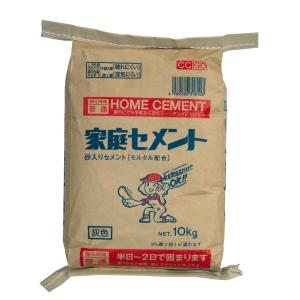 サンホーム 家庭セメント （普通） 灰色10kg CCG10｜lamd2