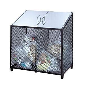 「法人限定」サンカ ダストボックス-S ブラック CS-02 「メーカー直送・代引不可・置配不可」