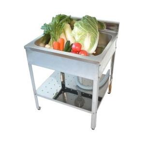 ステンレス アウトドアキッチン 流し台 幅600mm 奥行550mm ガーデンシンク SK-0600