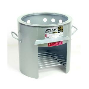 1台で1個口 極厚かまど38型 鍋受けリング付 OS-0656