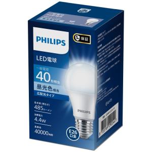 Philips(フィリップス) LED電球 40W相当 E26 電球色 LDA4L-G／E／K ( 1