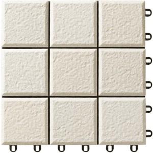 「1ケースで1個口」 TOTO ユニットタイル バーセア MGシリーズ MG03 オフホワイト AP...