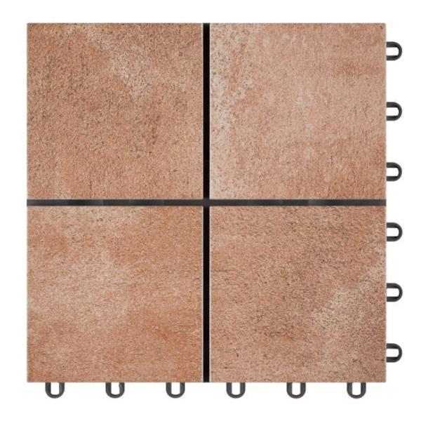 「在庫限り」「1ケースで1個口」 TOTO ユニットタイル バーセア MUシリーズ ベイクシェンナ ...