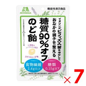 森永製菓 糖質90％オフのど飴 58g ×7個 セット販売｜lamd2