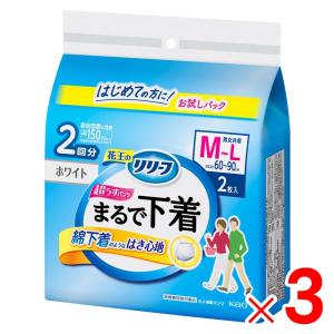 花王 リリーフ パンツタイプ まるで下着ピンク M〜L 2枚入 : Arclands