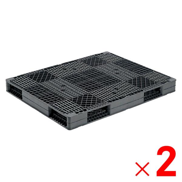 「法人限定」サンコー パレット R4-1114-2 グレー 816302-03 ×2個 セット販売 ...