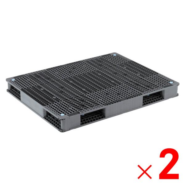「法人限定」サンコー パレット R4-1114-5 グレー 816351-01 ×2個 セット販売 ...