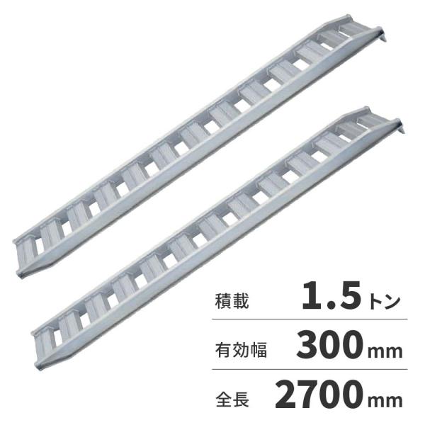 「法人限定」日軽金アクト アルミブリッジ 2本1セット PXブリッジ（アングルフックタイプ） PX1...