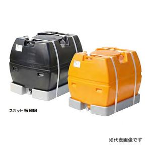 法人様限定 スイコー ローリータンク 300L スカット型 オレンジ/黒