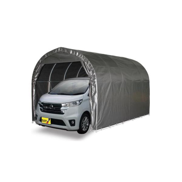 「法人限定」南栄工業 パイプ車庫 2540UMSV 「メーカー直送・代引不可・置配不可・配送地域限定...