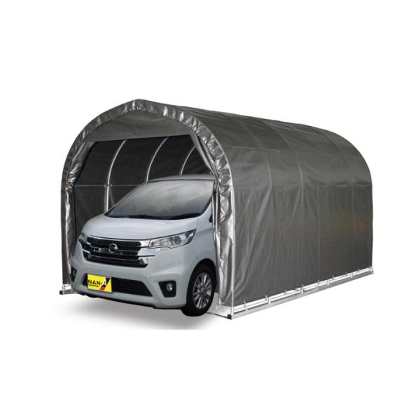 「法人限定」南栄工業 パイプ車庫 2540BMSV 「メーカー直送・代引不可・置配不可・配送地域限定...