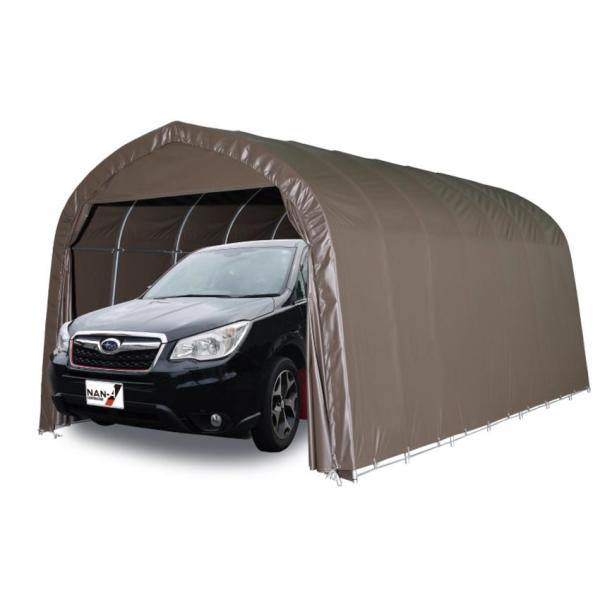 「法人限定」南栄工業 パイプ車庫 埋め込み式 大型BOX用 3256USB 「メーカー直送・代引不可...