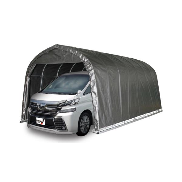 「法人限定」南栄工業 パイプ車庫 3256BMSV 「メーカー直送・代引不可・置配不可・配送地域限定...