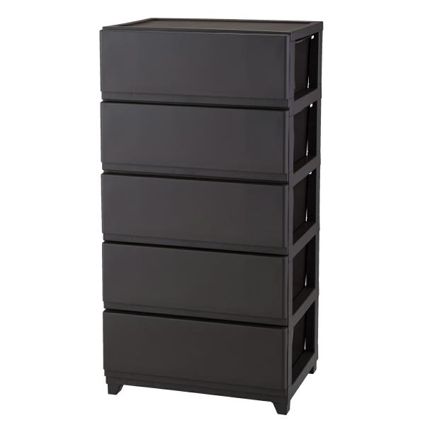 JEJ デコニーシーヴォワイド 5段 ダークブラウン 108737