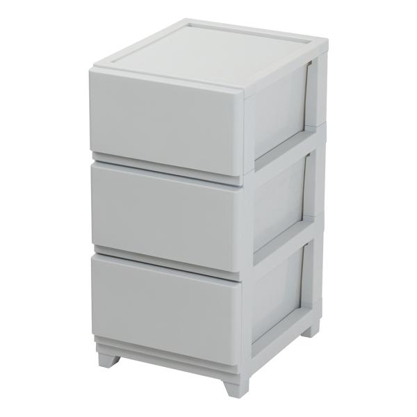 JEJ デコニー シーヴォ 3段 ライトグレー