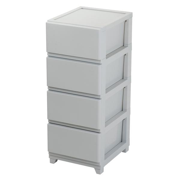 JEJ デコニー シーヴォ 4段 ライトグレー