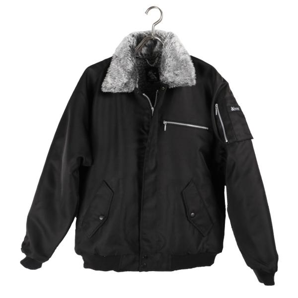 関東鳶 カットビブルゾン ブラック M 19500