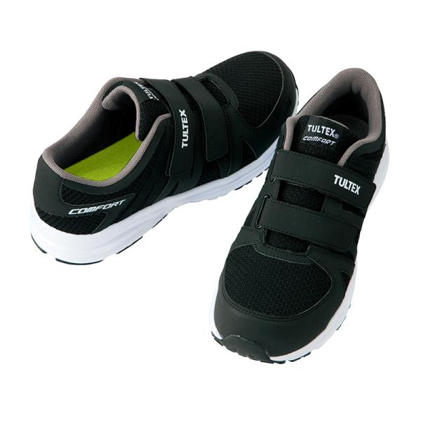 タルテックス TULTEX セーフティシューズ 安全靴 BK 28.0cm AZ-51651-10