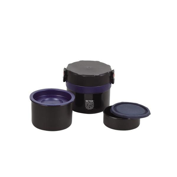 パール金属 オクタス ステンランチジャー900 ネイビー HB-3774